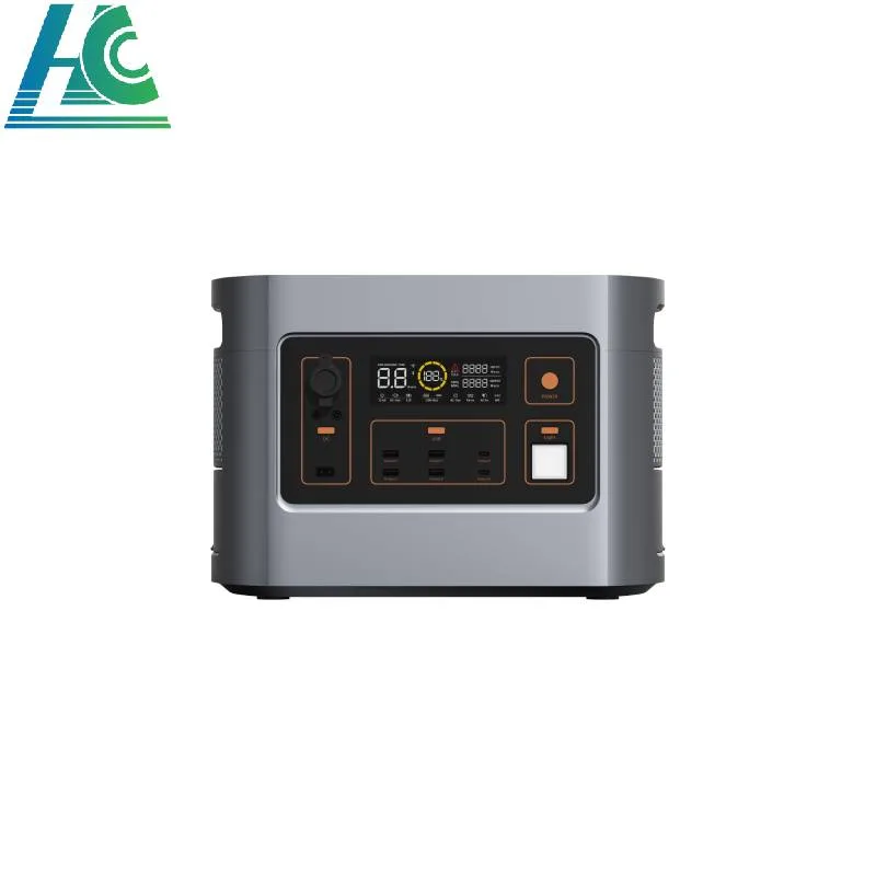 Portable Power Station High Capacity 2400W Solar Outdoor Camping Uninterruptible Power Supply