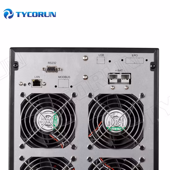 Tycorun Monofásico 110V/208V UPS en línea Torre Rack Montado Fuente de alimentación ininterrumpida de bajo voltaje UPS
