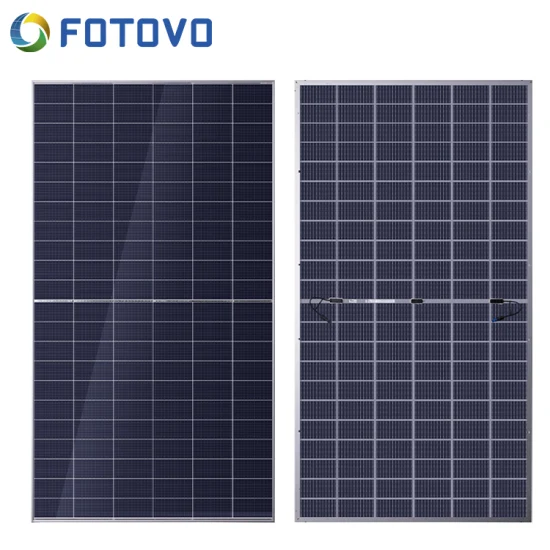 650W 660W 670W 680W Trina Monocristalino 210mm Bifacial Doble vidrio Medio corte 132 Células solares Módulo solar Mono Panel solar fotovoltaico