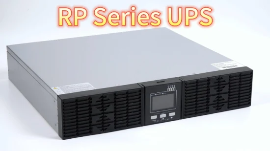 UPS en línea de alta frecuencia con salida de onda sinusoidal de torre a rack