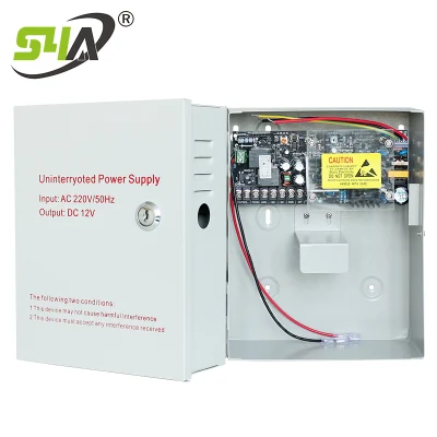 Fuente de alimentación de control de acceso 5A 12V Fuente de alimentación ininterrumpida AC110 ~ 240V