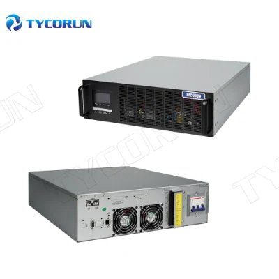 Tycorun Online Rackmount Rack Mount 3kVA 2400W DC Mini UPS Fuente de alimentación UPS para el hogar con batería externa